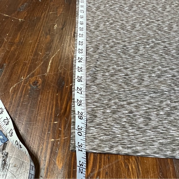 Lands End Active Yoga Pants Women M (10-12) Olive Tan Color Heather Pockets - Picture 5 of 12